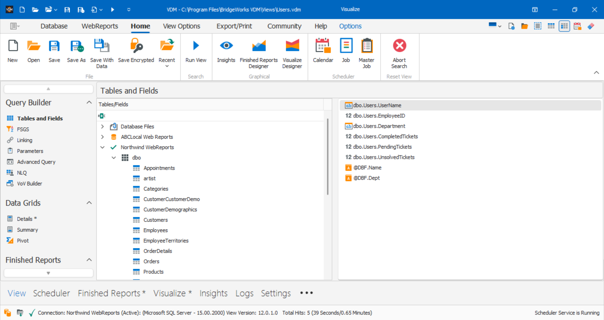 How to Use the Transpose Detail and Summary Grid Options in VDM ...
