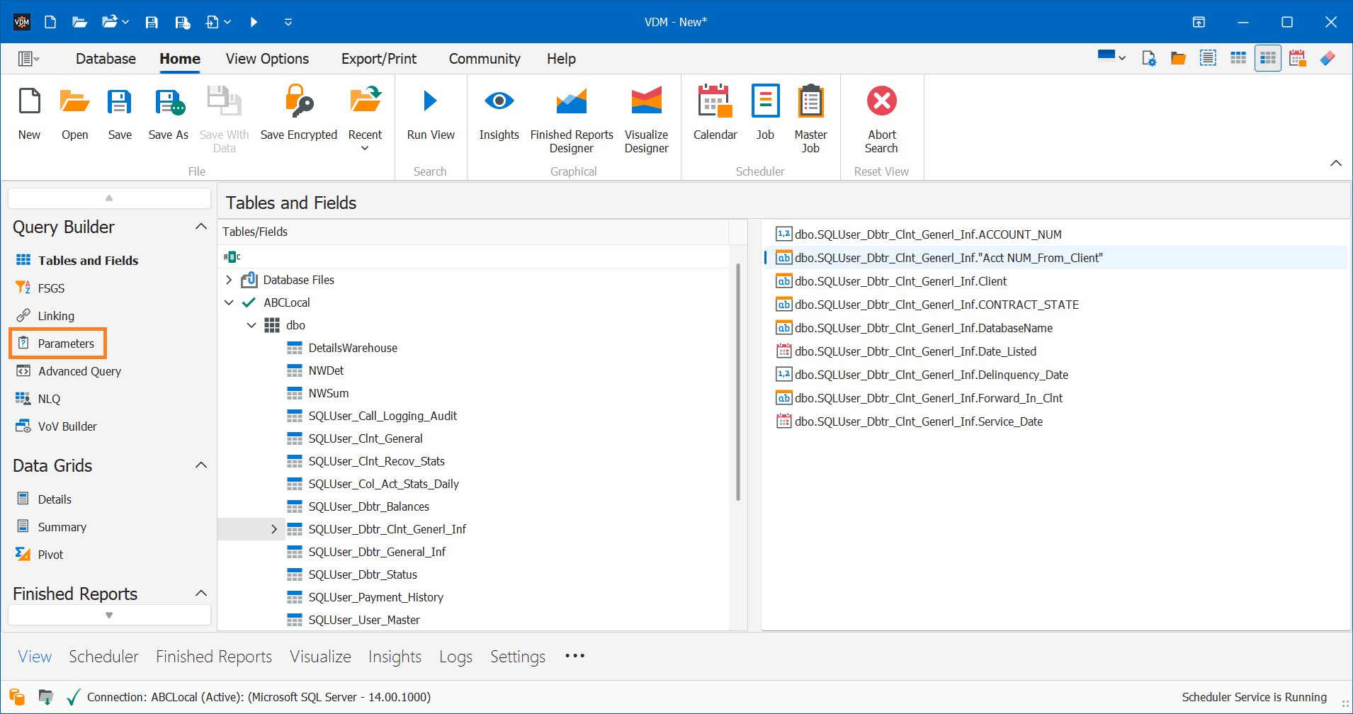Using the Default Query Value in VDM – BridgeWorks Help Center