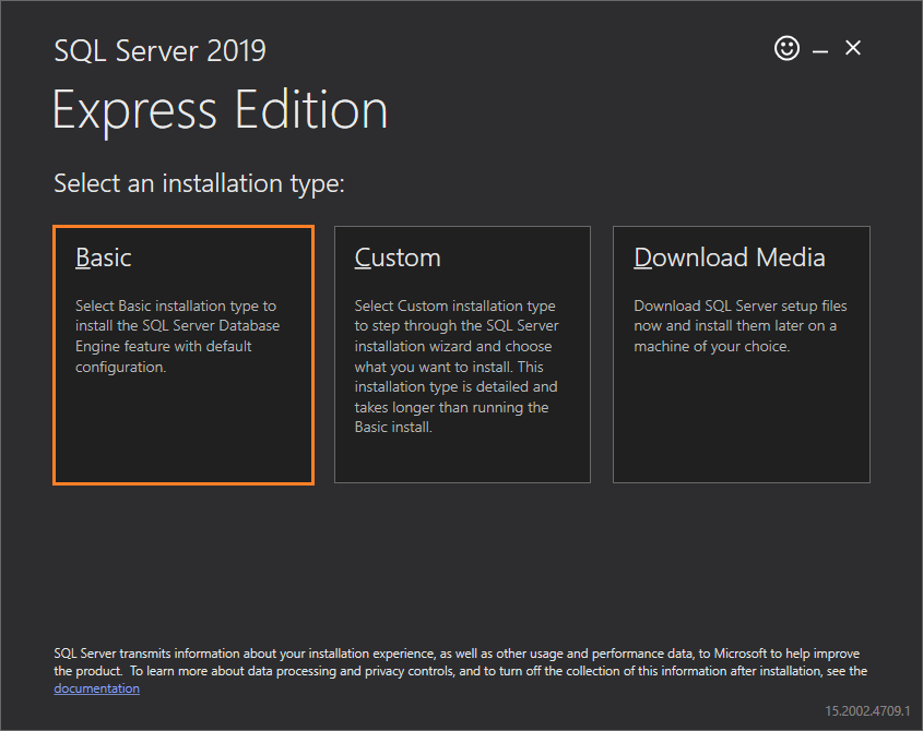 Microsoft sql express 2019 ssms installation bridgeworks help center
